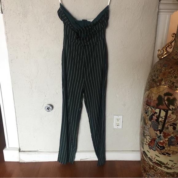Privacy Please Forest Green Laurel jumpsuit - Picture 6 of 7